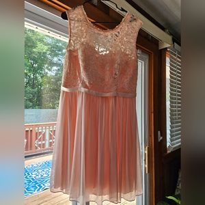 David's Bridal Bridesmaid Dress